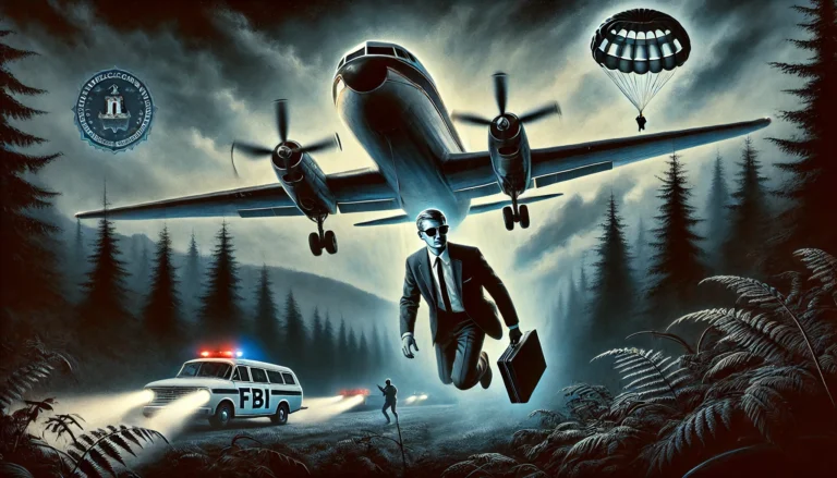 DB Cooper Hijacking Parachute